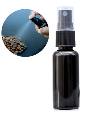 Spray plastic can 30ml black