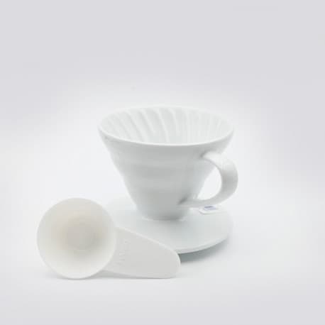 Hario - Ceramic Coffee Dripper - Size 01 - White