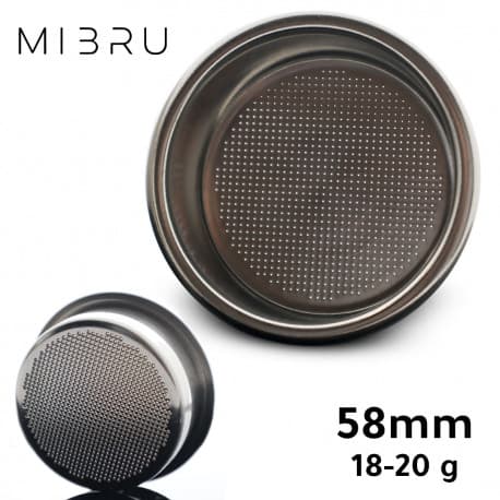 mibru Coffee espresso precision pro basket 58mm 18-20G