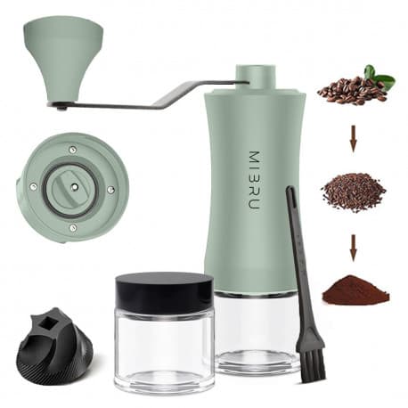 Coffee manual grinder LE Sage with additional jar