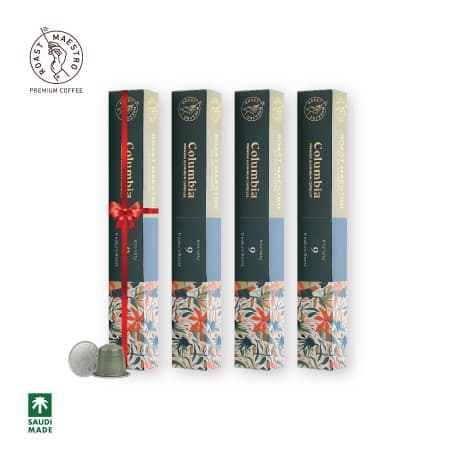 Roast Maestro Columbia Premium Capsules - 3+1 Free