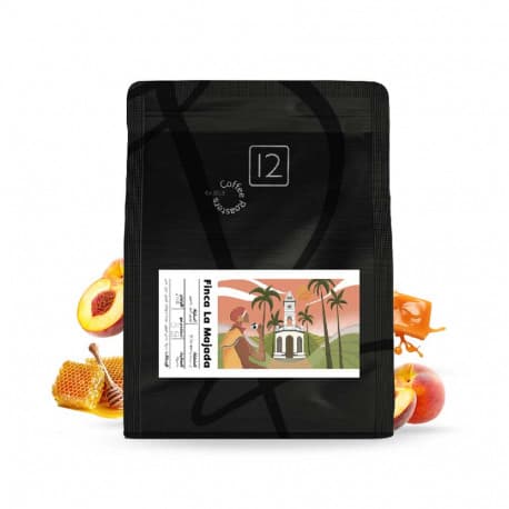 12 cups El Salvador Finca La Majada Roasted Coffee Beans 250 g