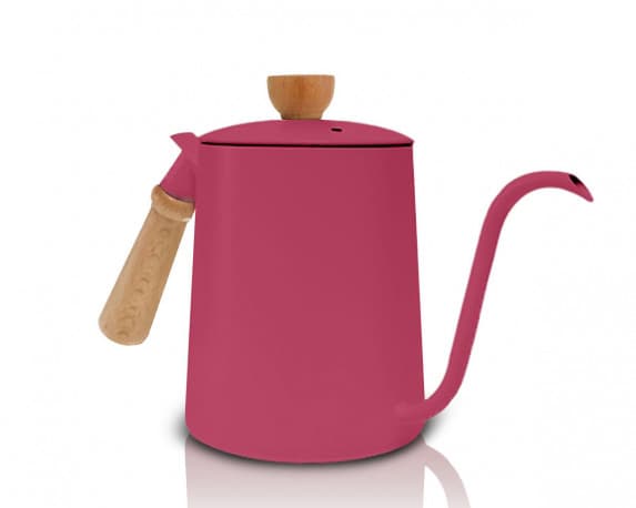 MIBRU V60 Coffee Drip Kettle With 600ml Pink