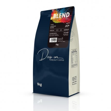 Drip on Specialty Coffee Roasted Beans - Whole Beans 1Kg Blend