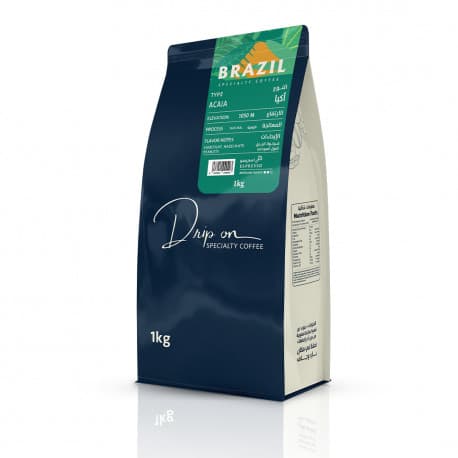 Drip on Specialty Coffee Roasted Beans - Whole Beans 1 Kg Brazil