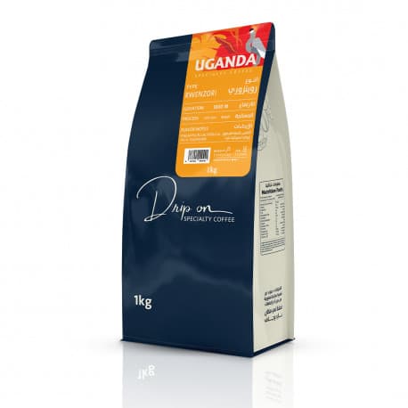 Drip on Specialty Coffee Roasted Beans - Whole Beans 1Kg Uganda