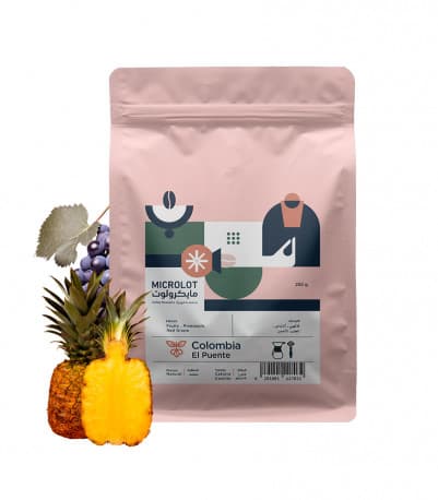 Microlot Roaster Colombia El Puente Coffee Beans 250g