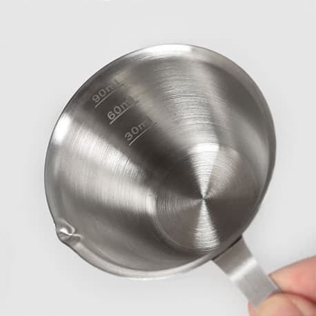 Coffee stainless steel mesure jug 90ml