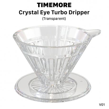 Crystal Eye Turbo 01 PCTG | Transparent