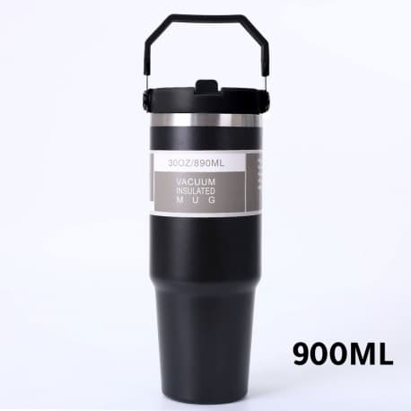 Vacuum thermos cup 900ml black