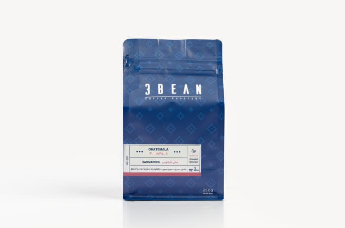 3Bean Guatimala San Marcose Coffee Beans 250g
