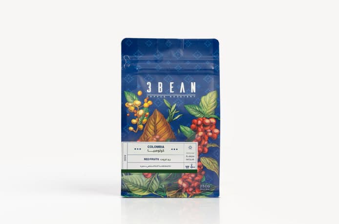 3Bean Roastery Colombia Red Fruit Coffee Beans 250g