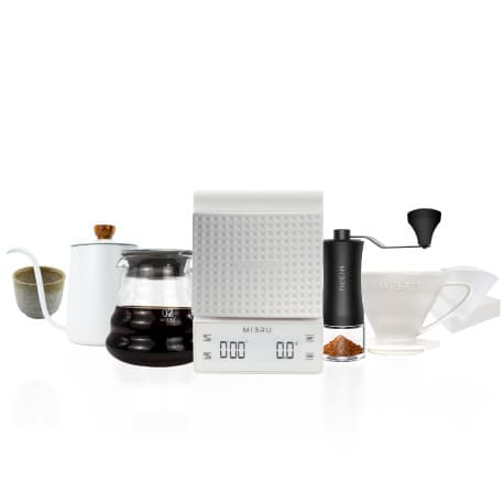 MIBRU V60 Coffee Maker Drip 7Pcs White