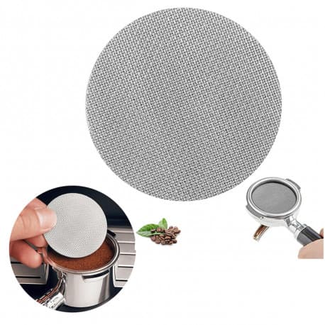 58mm Puck Screen 150μm 1.7mm Thickness for Even Extraction Compatible with Gaggia, E61 Series ECM Casa V, Profitec Go Machines