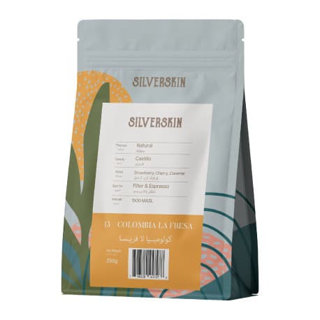 Silverskin Coffee Roasters Specialty Coffee from Colombia - La Fresa 250g - Whole Beans