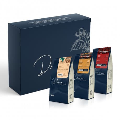 Drip On Signature Box – 3 Coffee Varieties + 4 Exclusive Cups!