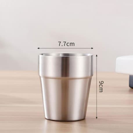 Coffee cup vacuum stainless steel 200ml