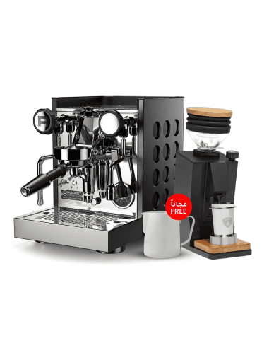 Rocket Appartamento TCA Black X Black & Eureka Single Dose Pack + Rhinowares Milk Pitcher