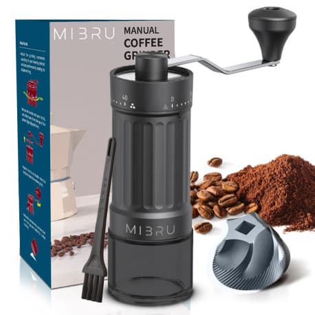 Coffee manual grinder outside adjustments ceramic burr