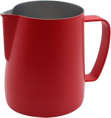 FROTHING PITCHER 600ml choice of Black, Red, Blue