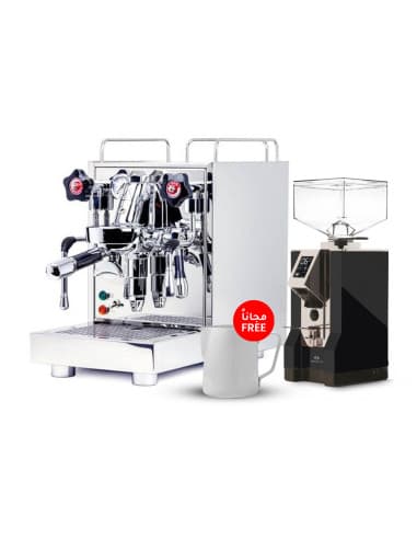 ECM Mechanika VI Slim Espresso Machine & Eureka Mignon Specialita Grinder Pack