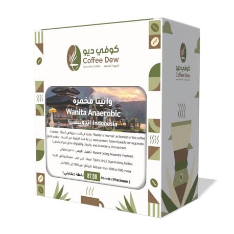 Coffee Dew Roastery Wanita Anaerobic Specialty Coffee from Indonesia 250 grams (Whole Beans).