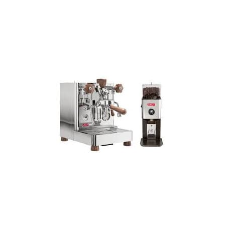 مجموعة ماكينة الإسبريسو ليليت بيانكا PL162T_ EU V3 PID ومجموعة مطحنة القهوة ويليام PL72