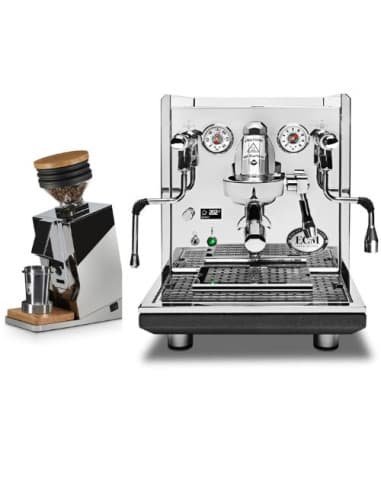 ECM Synchronika II Espresso Machine & Eureka Single Dose + Free Rhinowares Milk Pitcher