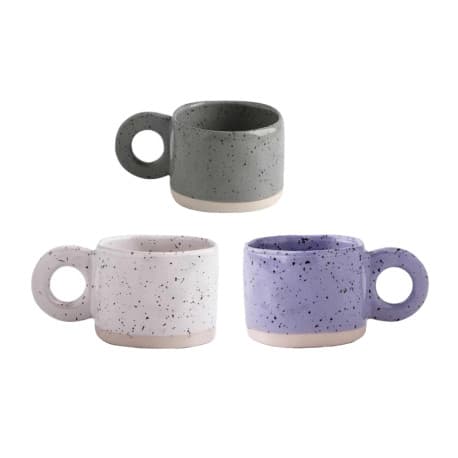 Daily Coffee Set – 3 Premium Ceramic Cups