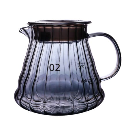 Specialty Coffee Drip Server – Curved Design – 600ml