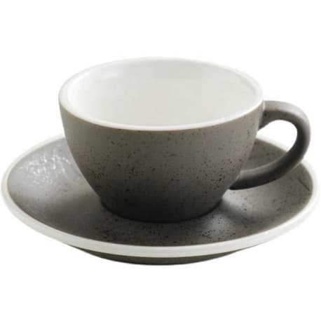 Ceramic Coffee Cup for Specialty Coffee, Gray –250 ml