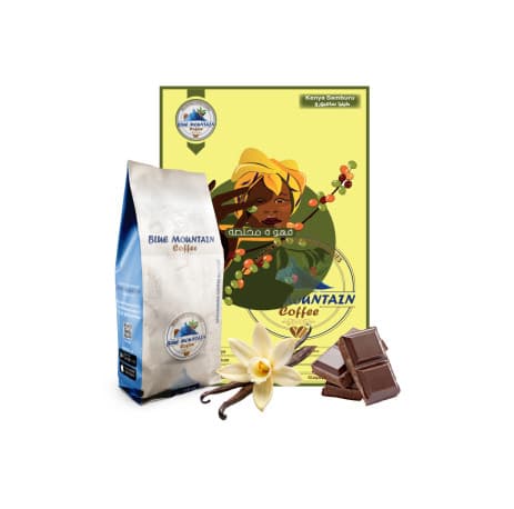 Blue Mountain Kenya Sambru, Roasted Coffee Beans - 500gm