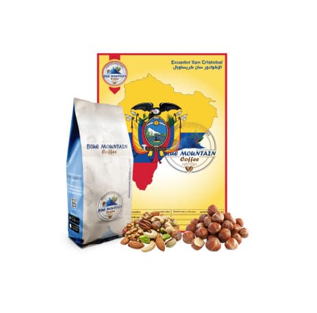 Blue Mountain Ecuador San Cristobal, Roasted Coffee Beans - 500gm
