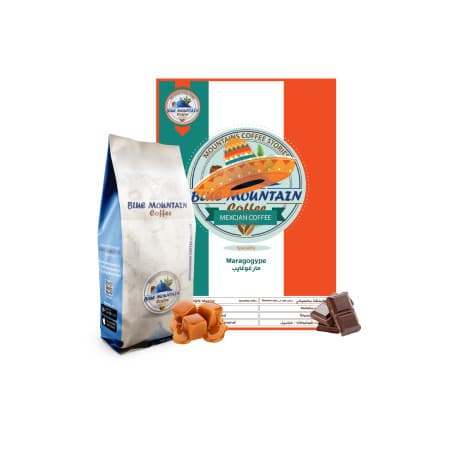 Blue Mountain Mexico Maragogipe, Roasted Coffee Beans - 1000gm