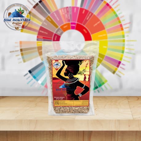 Blue Mountain Ethiopia Sidamo, Green Coffee Beans - 1Kg