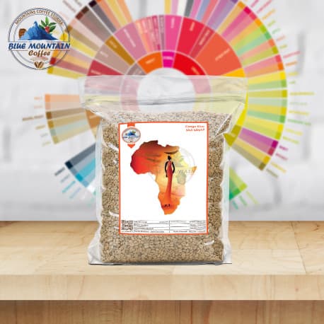 Blue Mountain Congo Kivu, Green Coffee Beans - 5Kg