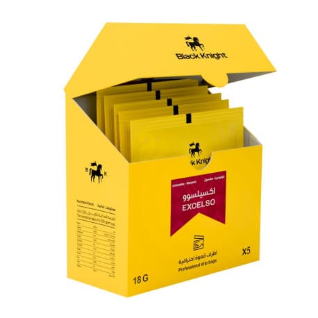 Coffee sachets - Excelso from Black Knight Roastery 5*15g