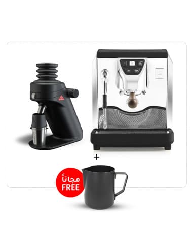 Oscar Mood & Mahlkönig X64 SD Single Dose Grinder + Free Rhinowares Milk Pitcher
