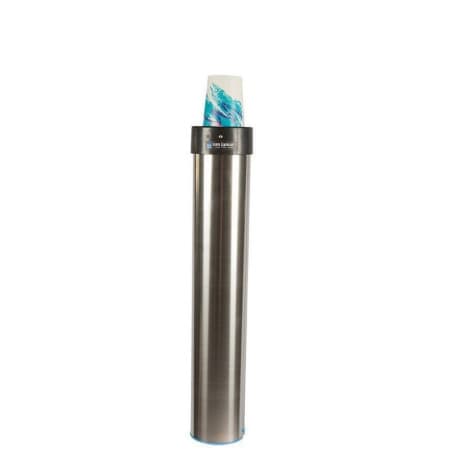 موزّع أكواب متعدد الزوايا San Jamar C3400EF – ستانلس ستيل (12–24 أونصة)