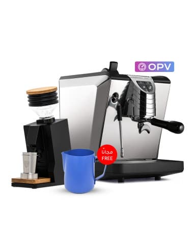 Oscar II with OPV & Eureka Single Dose + Rhinowares Milk Pitcher