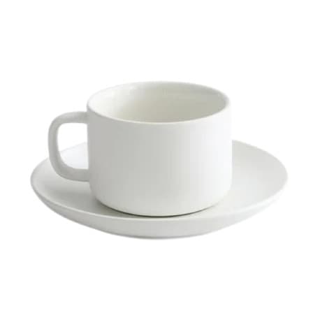 Ceramic Coffee Cup for Specialty Coffee, White – 220 ml