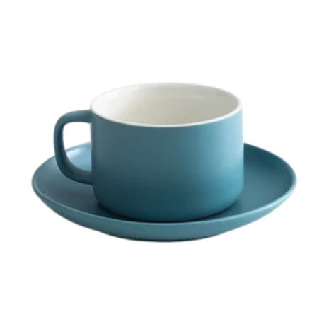 Ceramic Coffee Cup for Specialty Coffee, Blue – 220 ml