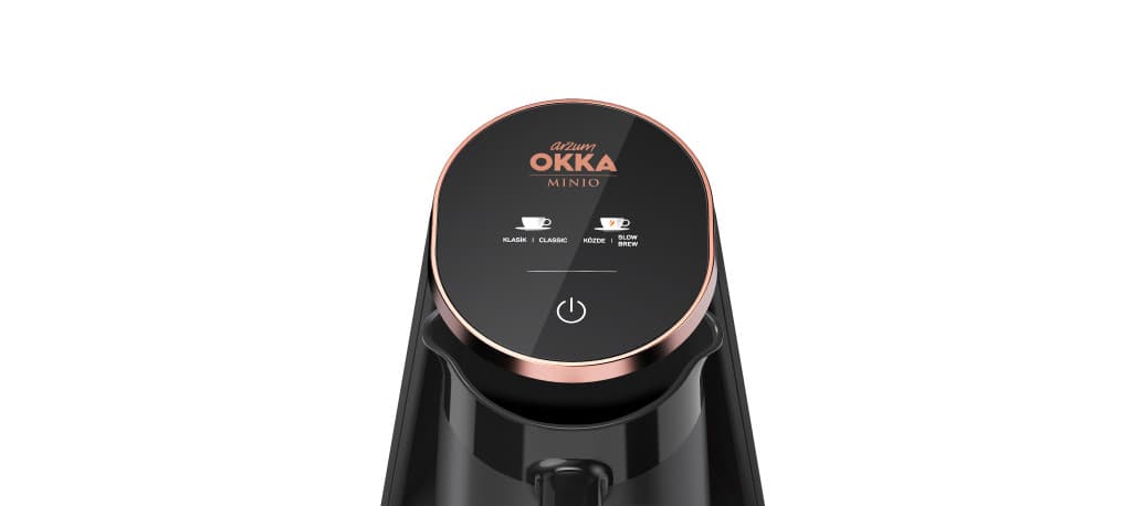 Arzum OKKA OK0050 Minio Neo Turkish Coffee Machine - Black/Copper