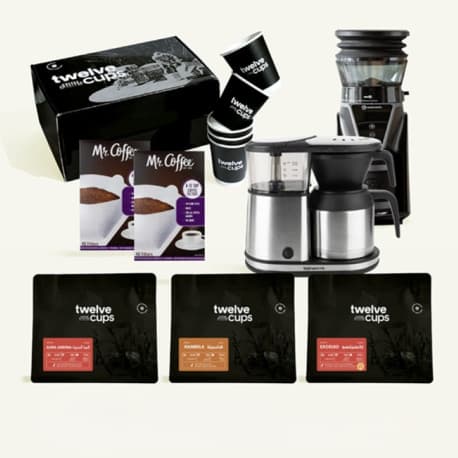 Coffee Lovers Package nadonado Grinder & bonavita coffee maker & Coffee box & 2 Mr.Coffee Filters