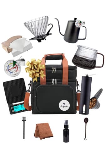 12-Piece V60 Coffee Brewing Set with Carry Case – For Home, Office & Outdoor Adventures
