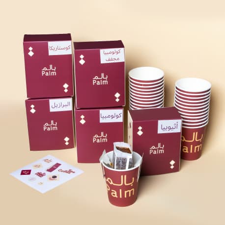 Palm Roaster Coffee Drip Bags box