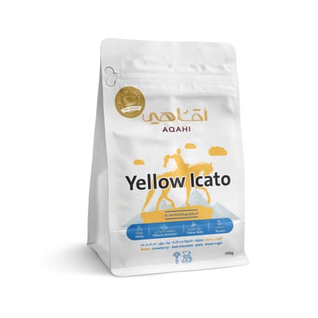 Yellow Icatu | El Salvador Microlot Natural Anaerobic | 250g | Aqahi Roastery