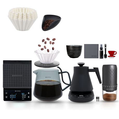 MIBRU v60 professional set with electric kettle