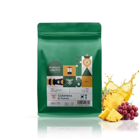 Microlot Roaster Colombia El Puente Coffee Beans 250g